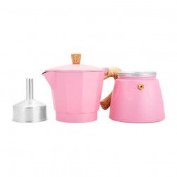 ALSANIDI, Espresso coffee maker, Portable espresso coffee maker, Pink, capacity 36 ml