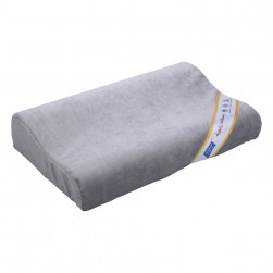 DPT, Medical pillow with memory foam filling, Anti-Bacterial Neck and Shoulder Support Pillow, Gray, Size 30*47 Cm