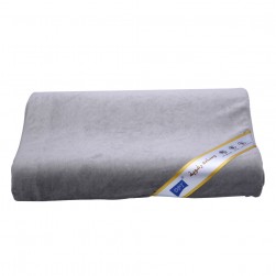 DPT, Medical pillow with memory foam filling, Anti-Bacterial Neck and Shoulder Support Pillow, Gray, Size 30*47 Cm