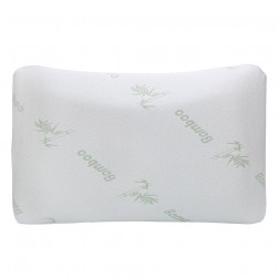 DPT, Medical pillow with memory foam filling, Anti-Bacterial Neck and Shoulder Support Pillow, White, Size 45*70 Cm