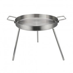 ALSANIDI, Grill pan, Burger Grill Saj, Silver, Size 50 Cm