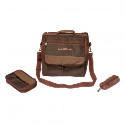 ALSANIDI, Thermos bag for Picnics and trips, Camping thermos bag, Coffee Brown, Size 34.5*26*33 Cm