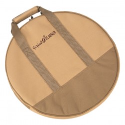 ALSANIDI, Two-tiered dishware bag for trips, Kaki, Size 46*46*5.5Cm