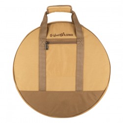 ALSANIDI, Two-tiered dishware bag for trips, Kaki, Size 52*52*6.5Cm