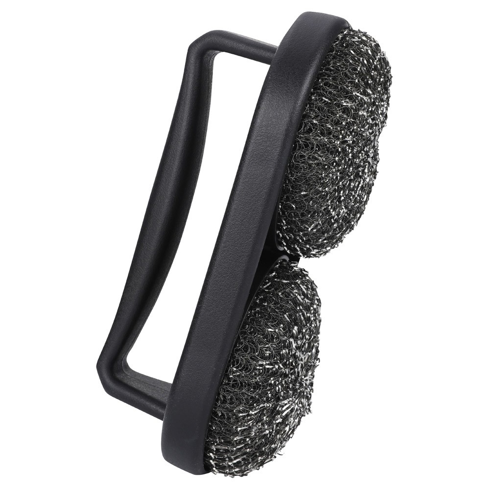 DPT, Cleaning utensiL Stainless steel Sponges, Cleaning Stainless steel Scourer, Black