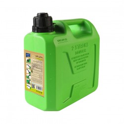 DPT, Thick Fuel and Gasoline Tank, 
Portable Plastic Petrol Container, Green, capacity 5 L