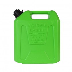 DPT, Thick Fuel and Gasoline Tank, 
Portable Plastic Petrol Container, Green, capacity 5 L