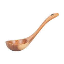 ALSANIDI, Cooking spoons, Brown, Size 20 Cm