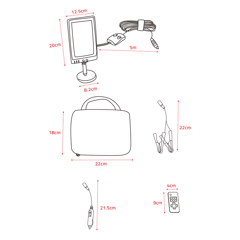 ALSANIDI, Camping lamp, Trips and emergency light, White