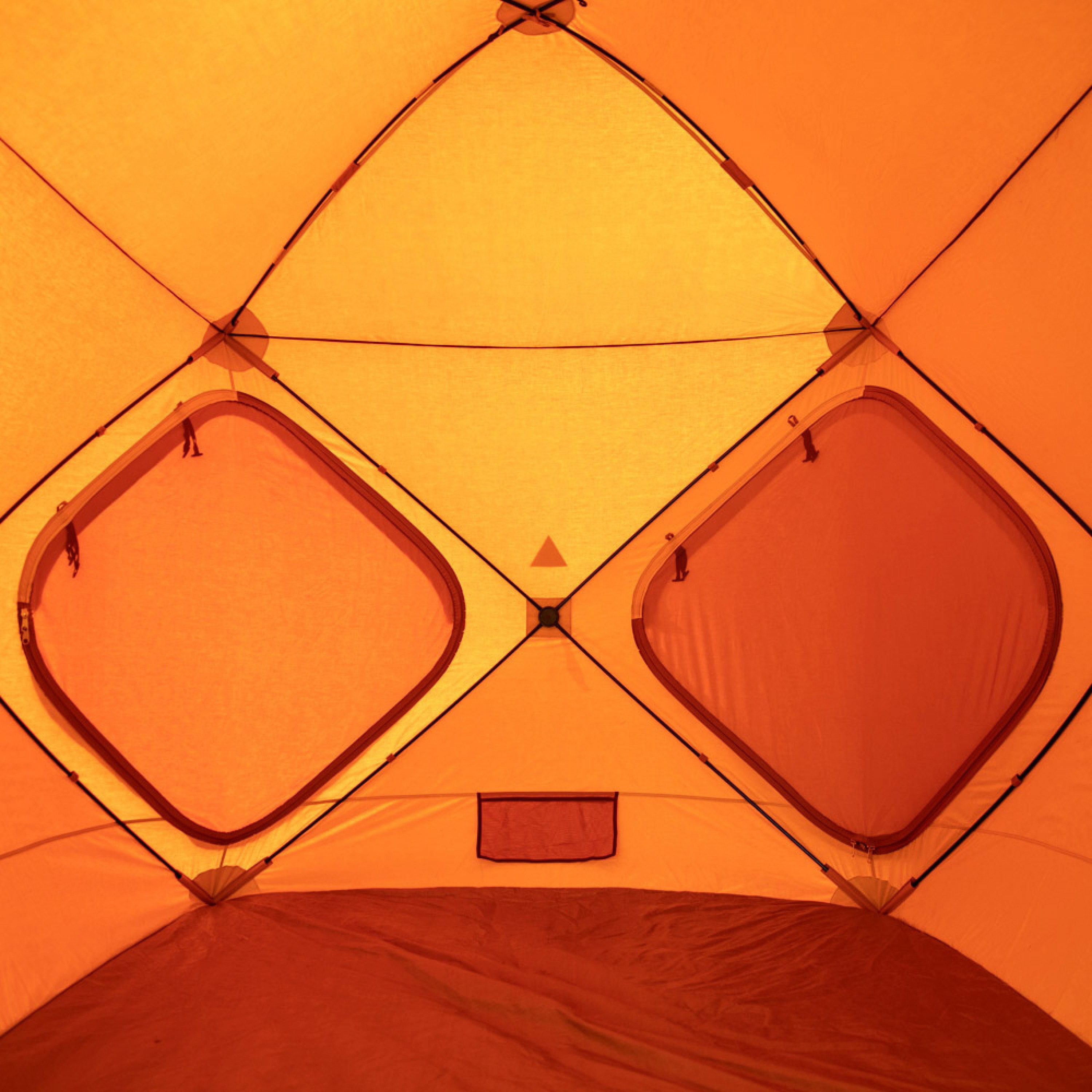 السنيدي،خيمة سفاري مبطنة قماش قطني،200*400*215 سم