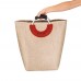 السنيدي، حقيبة يد تراثية متعددة الاستخدامات، شنطة ترامس، بيج، مقاس 50*25*32سم