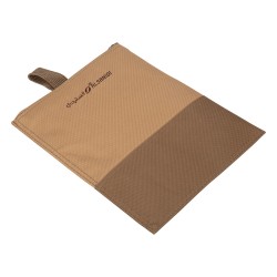 ALSANIDI, Tea and sugar storage bag for trips, 5 different pieces, Kaki, Size 29*22.5*1Cm