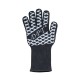 DPT, Heat Resistant GLoves, Barbecue gloves, Black, Size 32 Cm