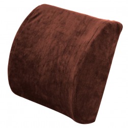 DPT, Medical pillow with memory foam filling, Foam seat cushion, Brown Dark, Size 34*30 Cm