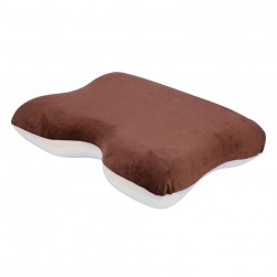 DPT, Medical pillow with memory foam filling, Anti-Bacterial Neck and Shoulder Support Pillow, Brown, Size 40*55 Cm