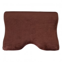 DPT, Medical pillow with memory foam filling, Anti-Bacterial Neck and Shoulder Support Pillow, Brown, Size 40*55 Cm