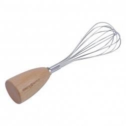 ALSANIDI, Manual whisk, Egg whisk, Silver, Size 19 Cm