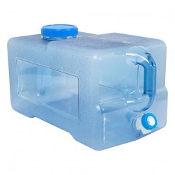 ALSANIDI, Water Gallon, Water and beverage storage, Blue Light, capacity 22 L