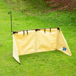 DPT, Kitchen windbreak trips, Camping Curtain, Beige, Size 257*67 Cm