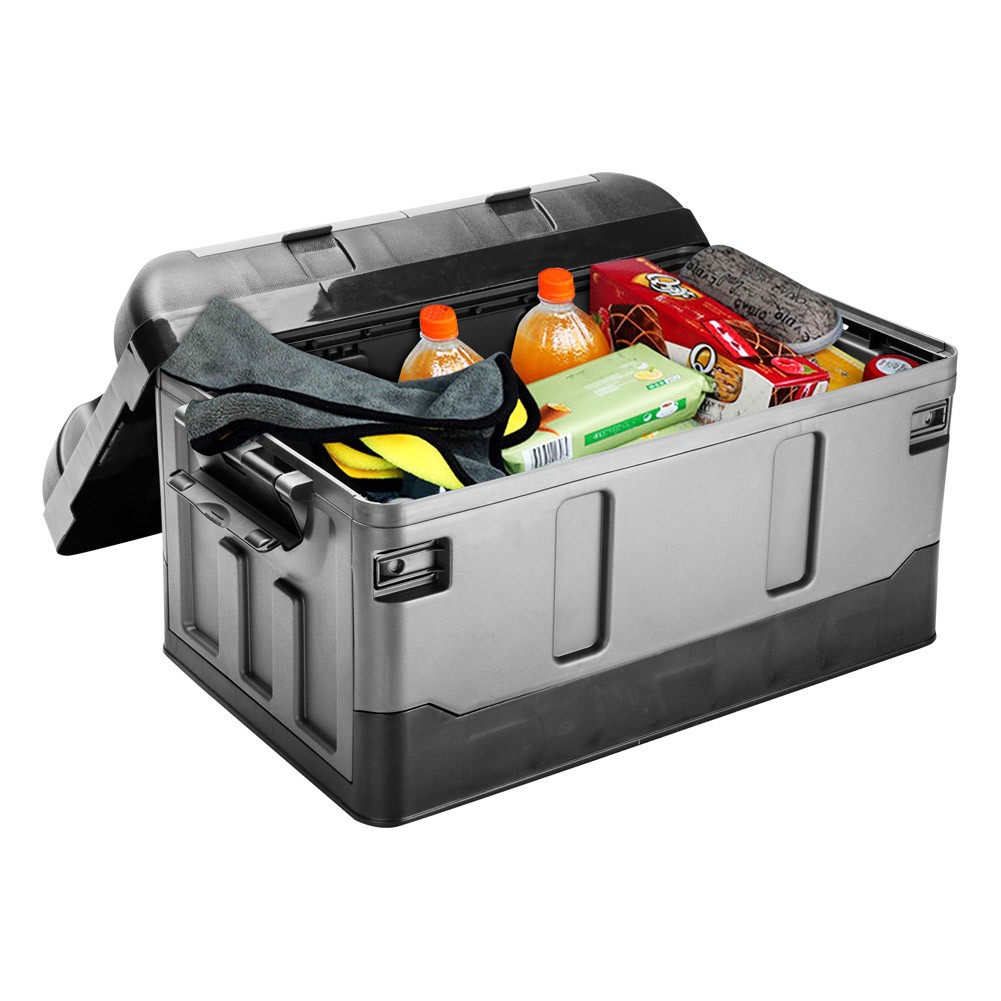 DPT, Plastic Tool Box, Kit Box, Black*Gray, Size 46*28*29 Cm