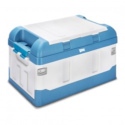 DPT, Plastic Tool Box, Kit Box, Blue*White, Size 46*28*29 Cm