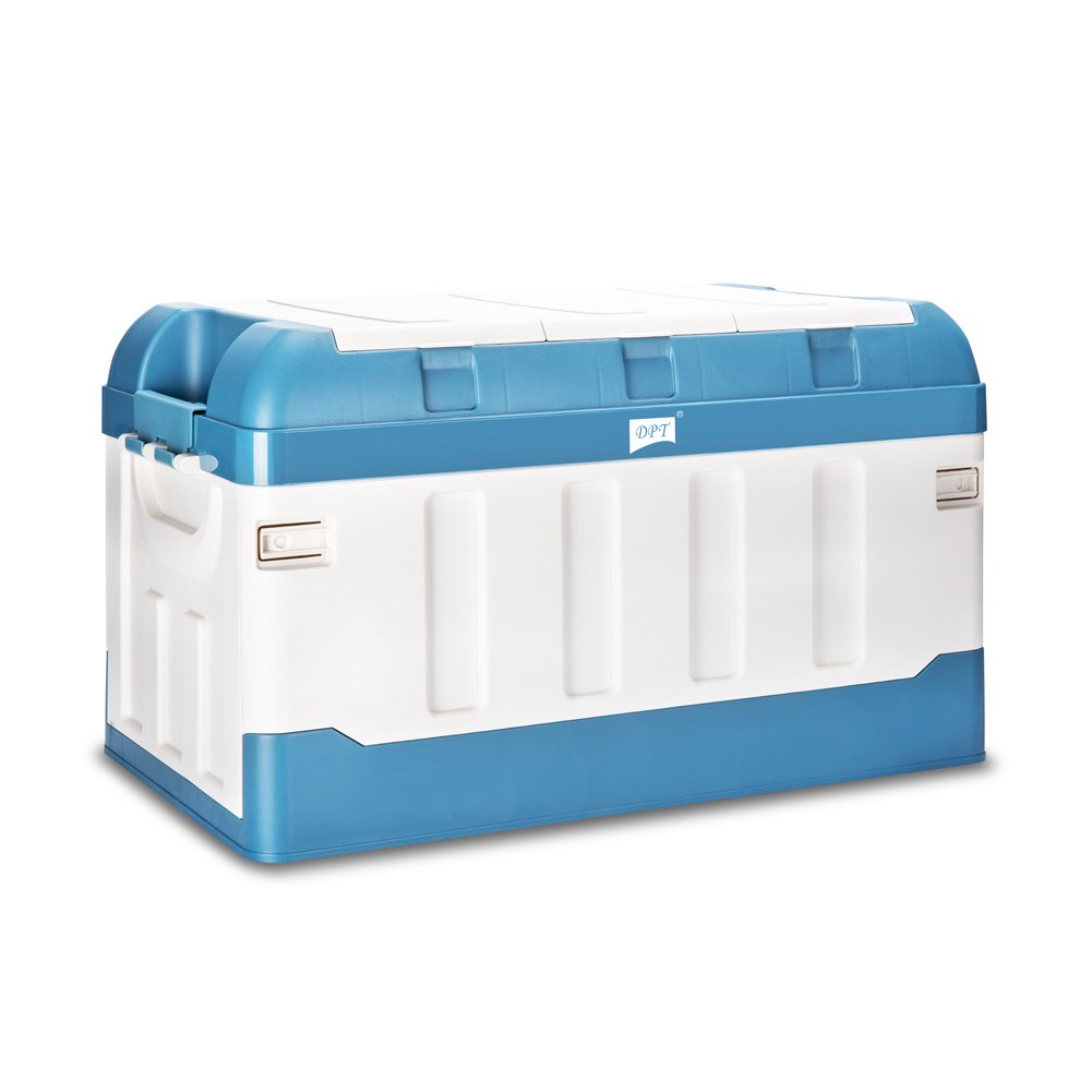 DPT, Plastic Tool Box, Kit Box, Blue*White, Size 57*33*34.5 Cm