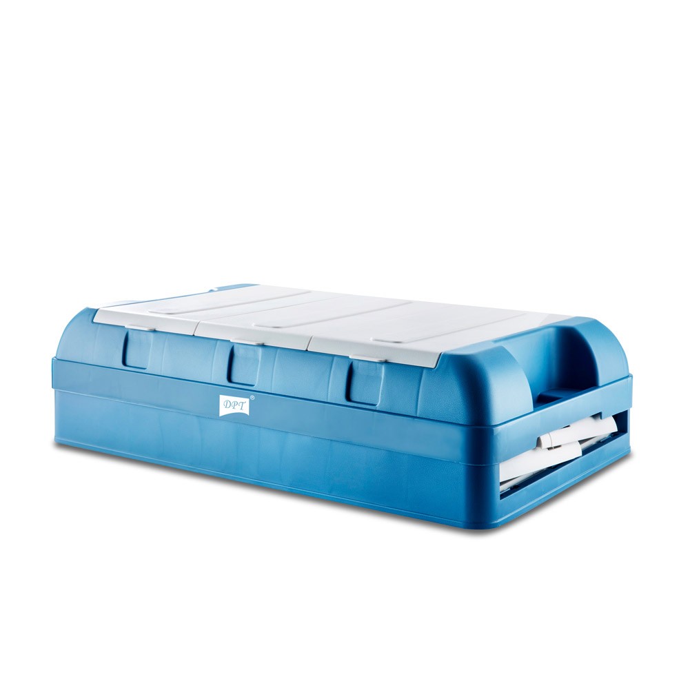 DPT, Plastic Tool Box, Kit Box, Blue*White, Size 57*33*34.5 Cm