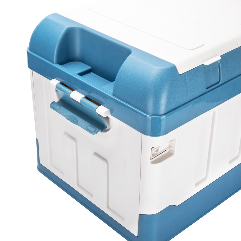 DPT, Plastic Tool Box, Kit Box, Blue*White, Size 57*33*34.5 Cm