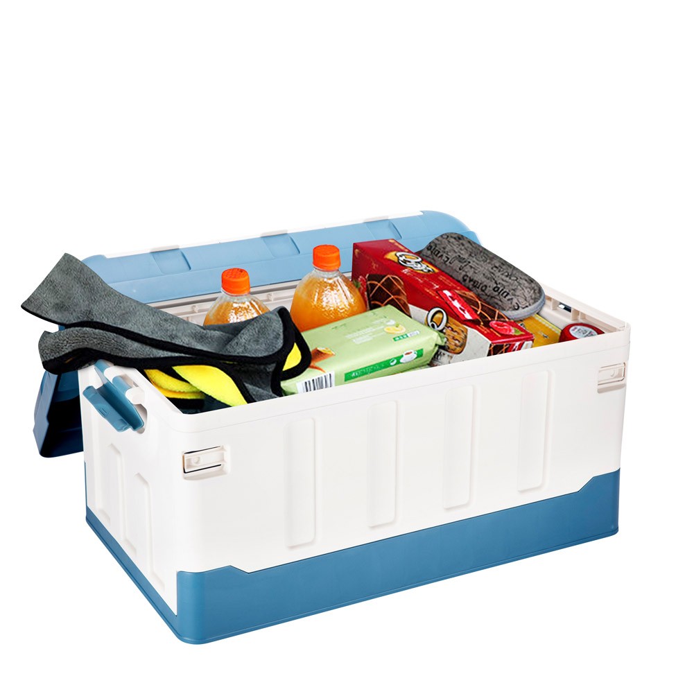 DPT, Plastic Tool Box, Kit Box, Blue*White, Size 57*33*34.5 Cm