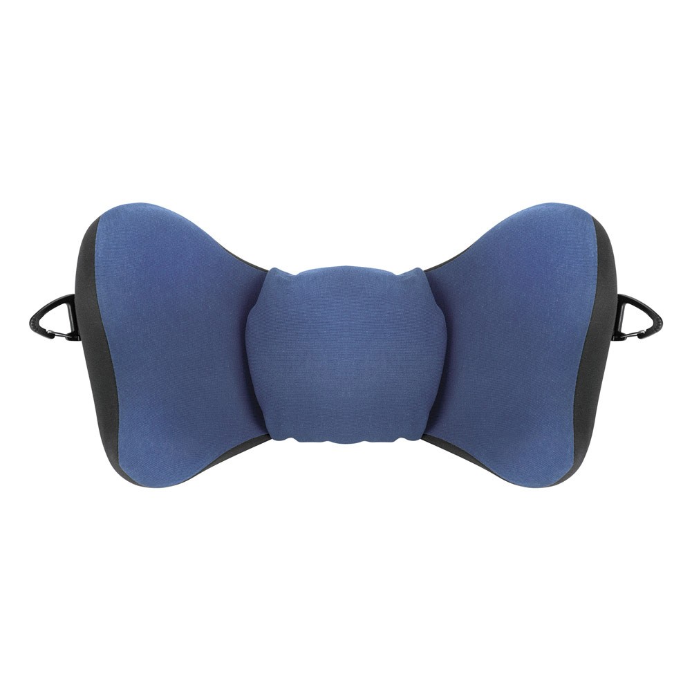 ALSANIDI, Travel foam head pillow, Trips Pillow, Blue, Size 30*18.5*15 Cm