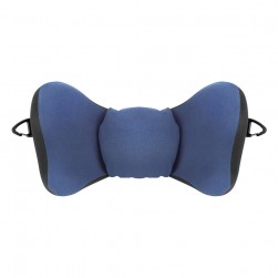 ALSANIDI, Travel foam head pillow, Trips Pillow, Blue, Size 30*18.5*15 Cm