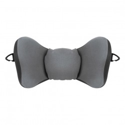 ALSANIDI, Travel foam head pillow, Trips Pillow, Gray, Size 30*18.5*15 Cm