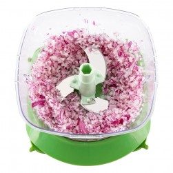 ALSANIDI, Vegetables and fruit slicer, Manual Vegetables slicer, Green, Size 20.2*30 Cm capacity 1.5 L