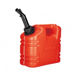 DPT, Thick Fuel and Gasoline Tank, 
Portable Plastic Petrol Container, Red, capacity 5 L