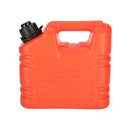 DPT, Thick Fuel and Gasoline Tank, 
Portable Plastic Petrol Container, Red, capacity 5 L