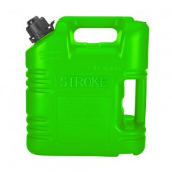 DPT, Thick Fuel and Gasoline Tank, 
Portable Plastic Petrol Container, Green, capacity 10 L