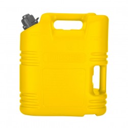 DPT, Thick Fuel and Gasoline Tank, 
Portable Plastic Petrol Container, Yellow, capacity 20 L