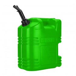 DPT, Thick Fuel and Gasoline Tank, 
Portable Plastic Petrol Container, Green, capacity 20 L