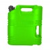 دي بي تي، خزان وقود وبنزين سميك، حاوية بنزين بلاستيكية محمولة، اخضر، سعة 20 لتر