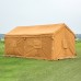 السنيدي، خيمة رحلات هوائية قماش قطني، خيمة نفخ بالهواء، رملي، مقاس 300*600 سم