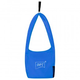 دي بي تي، حقيبة قابلة للطي، حقيبة تسوق محمولة، ازرق، مقاس 30*35 سم