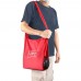 دي بي تي، حقيبة قابلة للطي، حقيبة تسوق محمولة، احمر، مقاس 30*35 سم