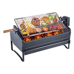 ALSANIDI, Electric grill, Outdoor grill, Black, Size65*34*33Cm