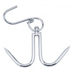 ALSANIDI, Stainless Steel Meat Hanging Hook, Meat hanging hooks, Multicolored , Size 23*16*1 Cm