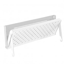 ALSANIDI, kitchen utensiL storage rack, Magnetic hanging rack, White, Size 32*11*17.8 Cm