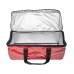 السنيدي، حقيبة توصيل الطعام، حقيبة توصيل الطلبات، احمر، مقاس 55*25*26 سم