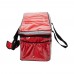 السنيدي، حقيبة توصيل الطعام، حقيبة توصيل الطلبات، احمر، مقاس 55*25*26 سم