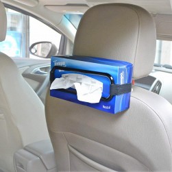 ALSANIDI, Car Tissue Holder, Car Paper Towel Holder, Black