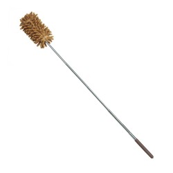 ALSANIDI, Dust Cleaner, ExtendabLe and adjustable microfiber dusting brush, Brown, Size 70 Cm