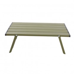 TIERRA, Aluminum Foldable Table, Foldable Table for Outdoor and Home Gardens, Green Dark, Size 28.5*40 Cm